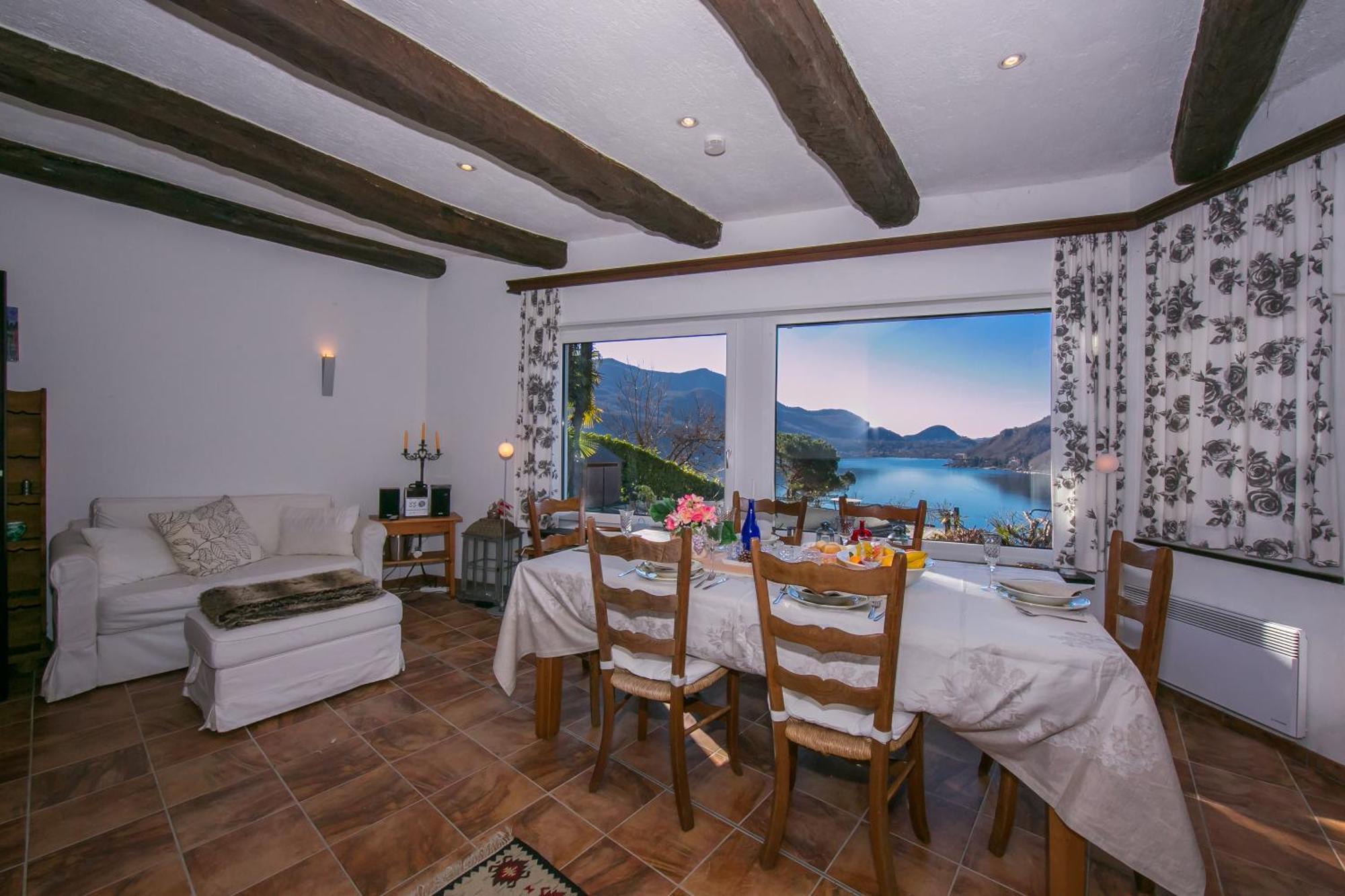 Morcote Magic View - Happy Rentals ภายนอก รูปภาพ